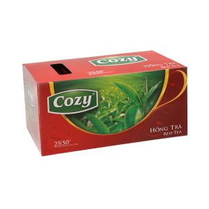 Hồng trà Cozy hộp 50g (25 gói x 2g) - Trà Túi Lọc