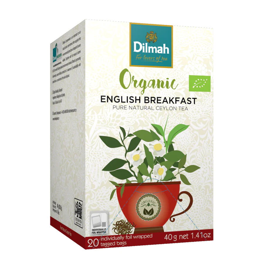 Trà Dilmah Organic English Breakfast 40g