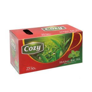 Trà Cozy hương bạc hà hộp 50g (25 gói x 2g)