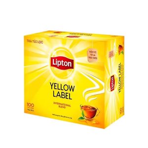 Trà Túi Lọc Lipton Nhãn Vàng 100 Gói - 2g/gói