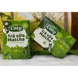 Trà Sữa Matcha Cozy 3 in 1 hộp 170g (10 gói x 17g)