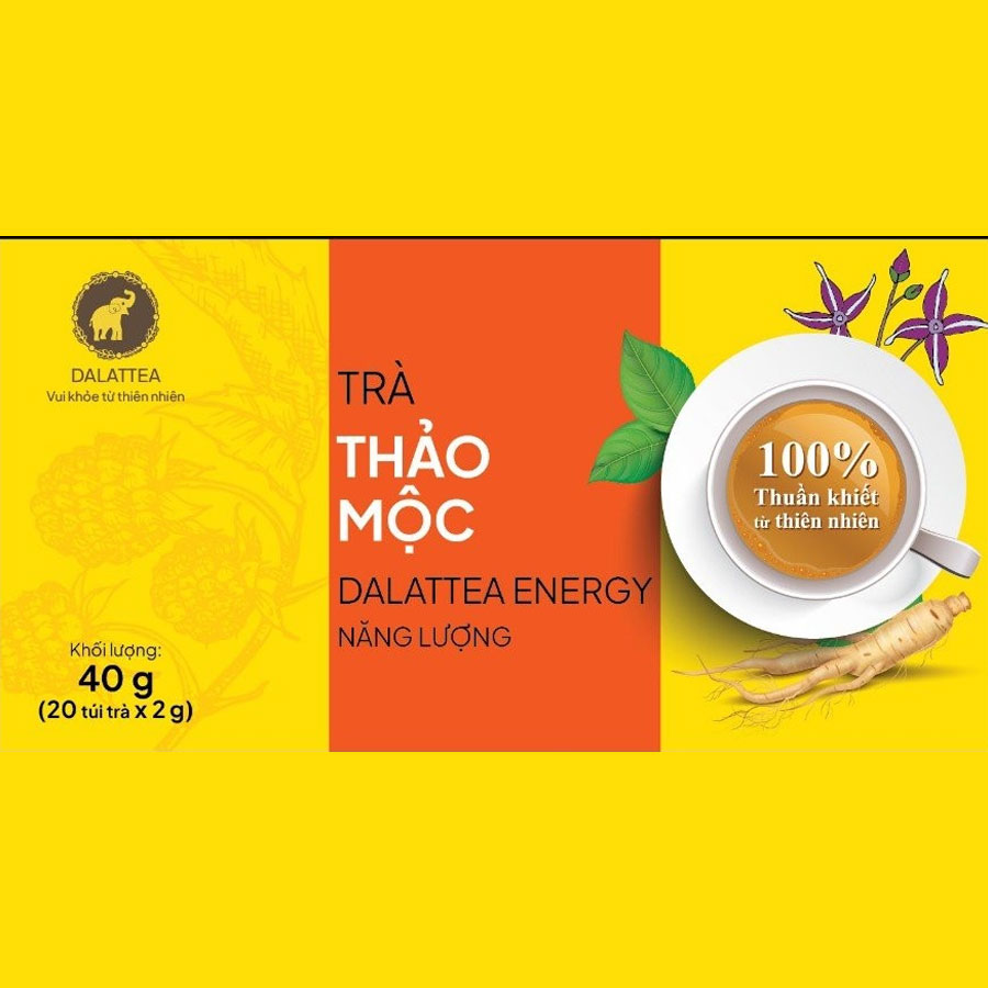 Trà Thảo Mộc DalatTea Energy (Năng Lượng)