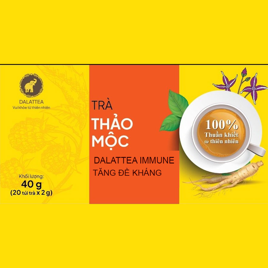 Trà Thảo Mộc DalatTea - Immune (Tăng Đề Kháng)